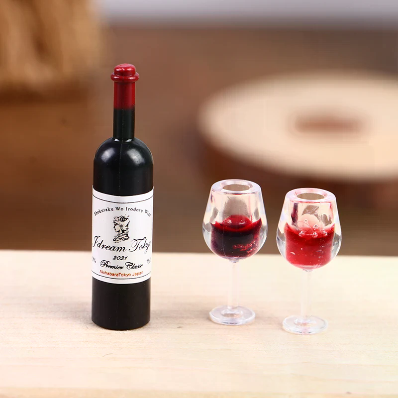 Wine Beer Europe - 5 Peças de Miniaturas de Casa