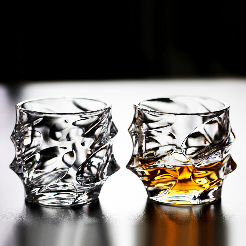 Wine Beer The Whiskey - Copos de Brandy Cocktail Transparente, Vidro