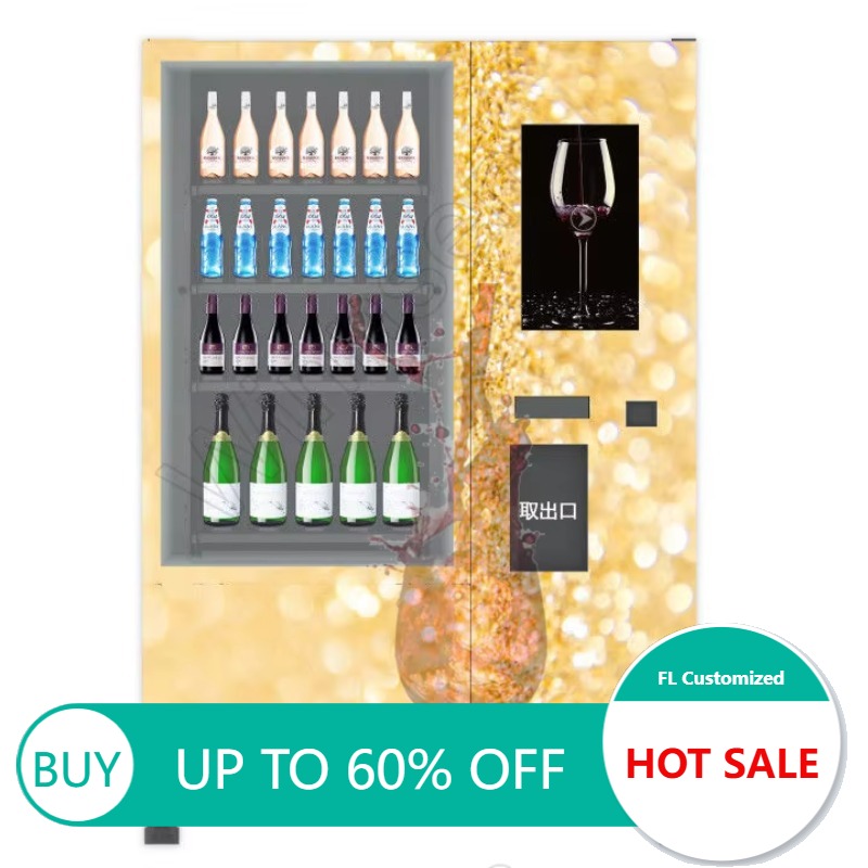 Wine Beer Champagne - Máquina de Venda Automática Inteligente Personalizada