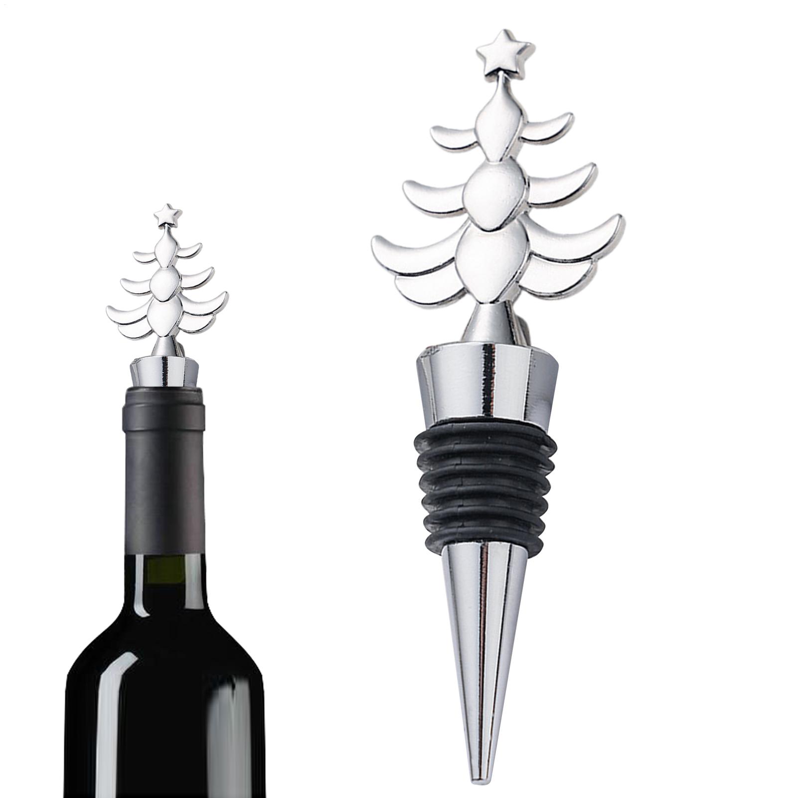Wine Beer Champagne - Topper de vinho natal garrafa de