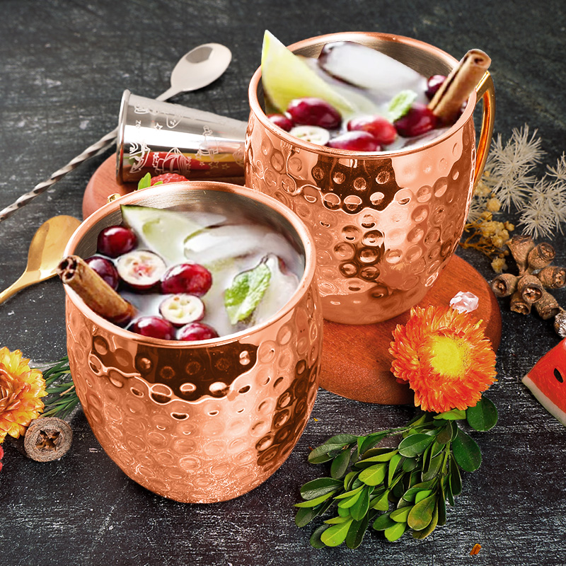 Wine Beer Champagne - Moscou mule canecas de aço inoxidável