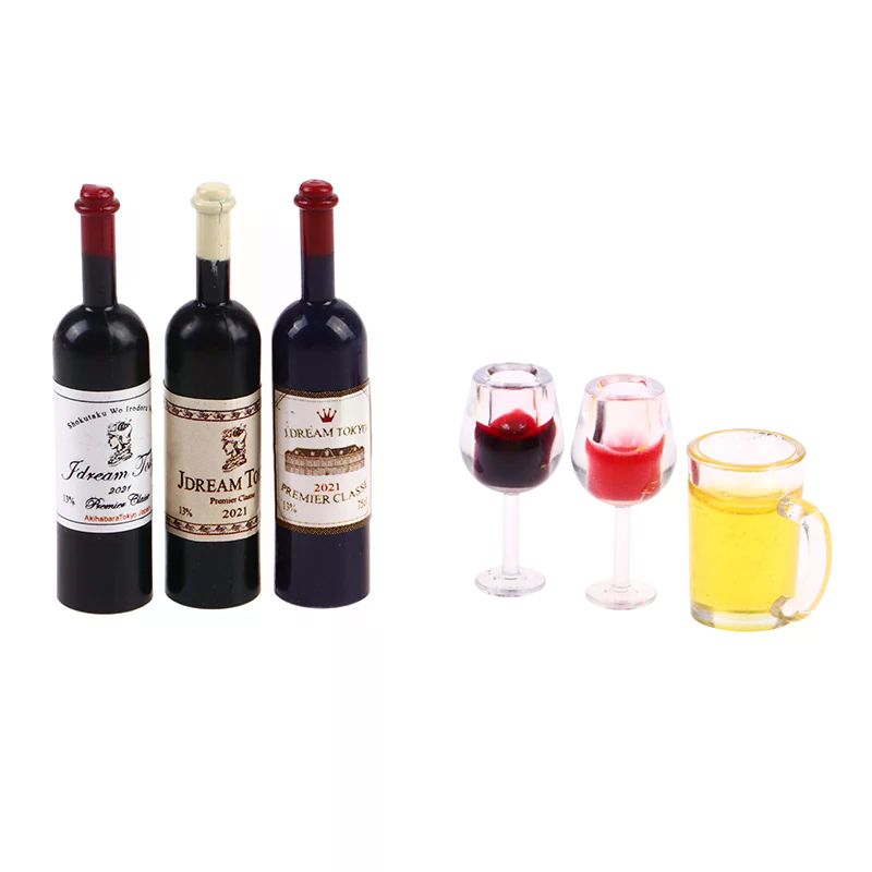 5 Peças de Miniaturas de Casa  - Wine Beer Europe avaliação e preço