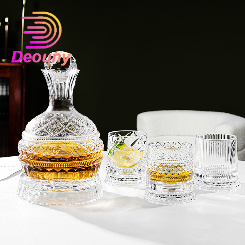 Decantador de vinho giratório  - Wine Beer The Whiskey avaliação e preço