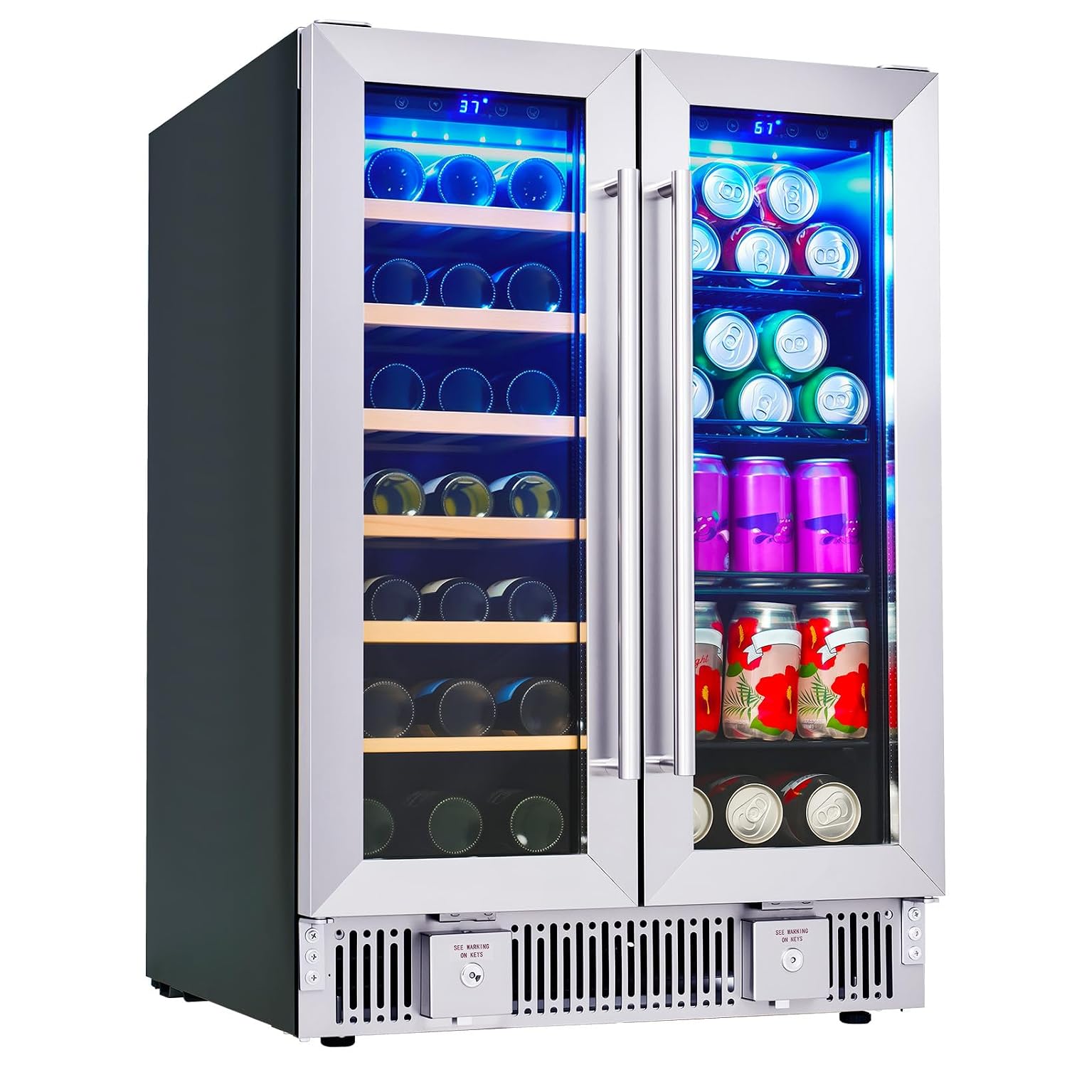 Refrigerador de Bebidas, Gelad - Wine And Beer Undercounter Fridge avaliação e preço