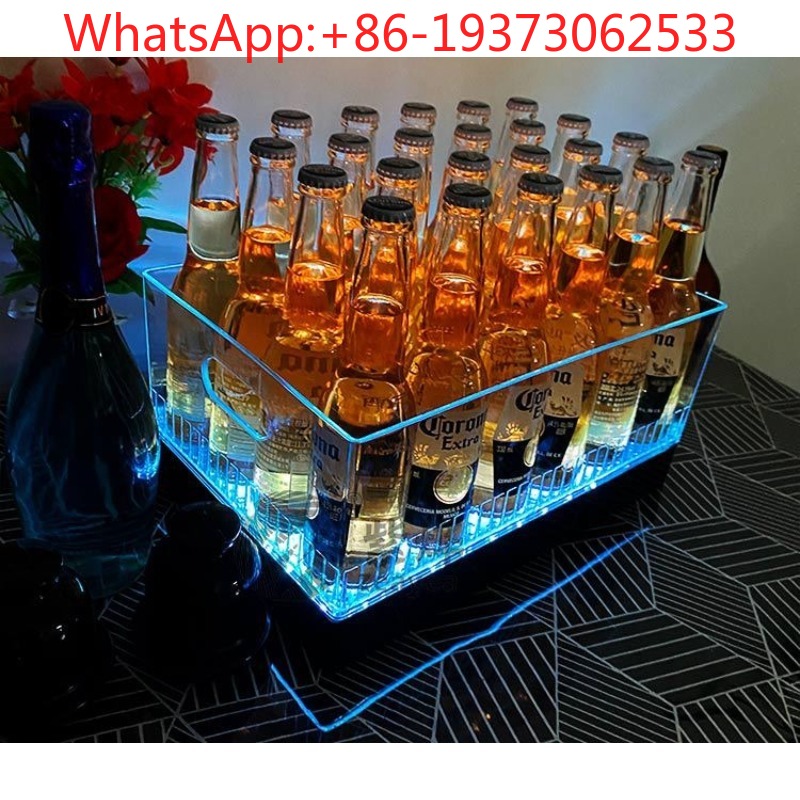Balde de Gelo Luminoso Quadrad - Wine Beer Champagne avaliação e preço