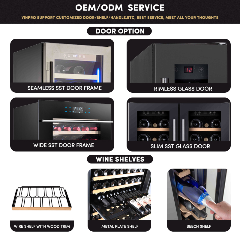 176l porta de vidro bebida gel - Wine And Beer Undercounter Fridge avaliação e preço