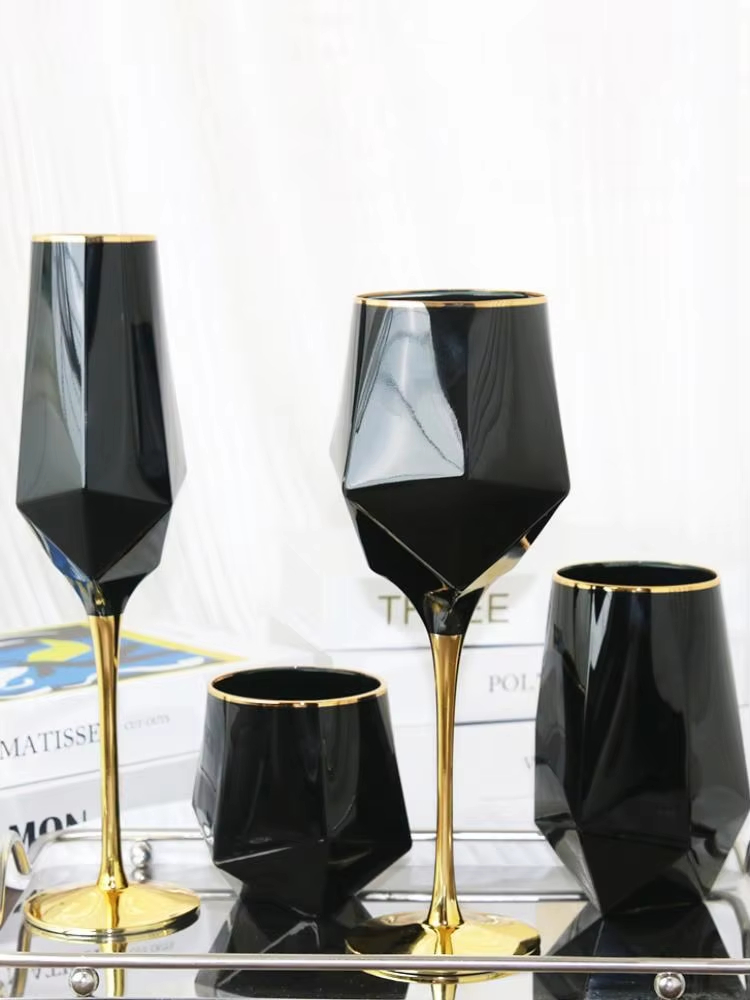 Taça de vidro de vinho com bor - Wine Beer Champagne avaliação e preço