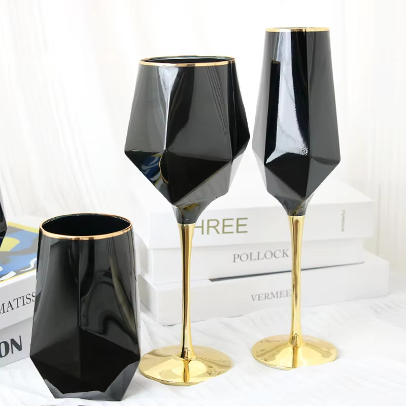 Taça de vidro de vinho com bor - Wine Beer Champagne avaliação e preço