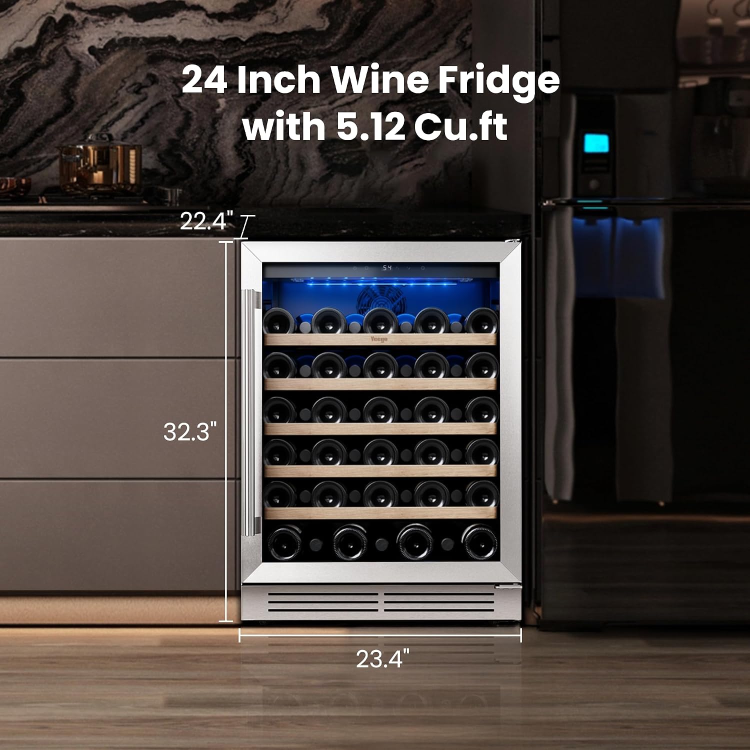 Refrigerador de Vinho Yeego -  - Wine And Beer Undercounter Fridge avaliação e preço