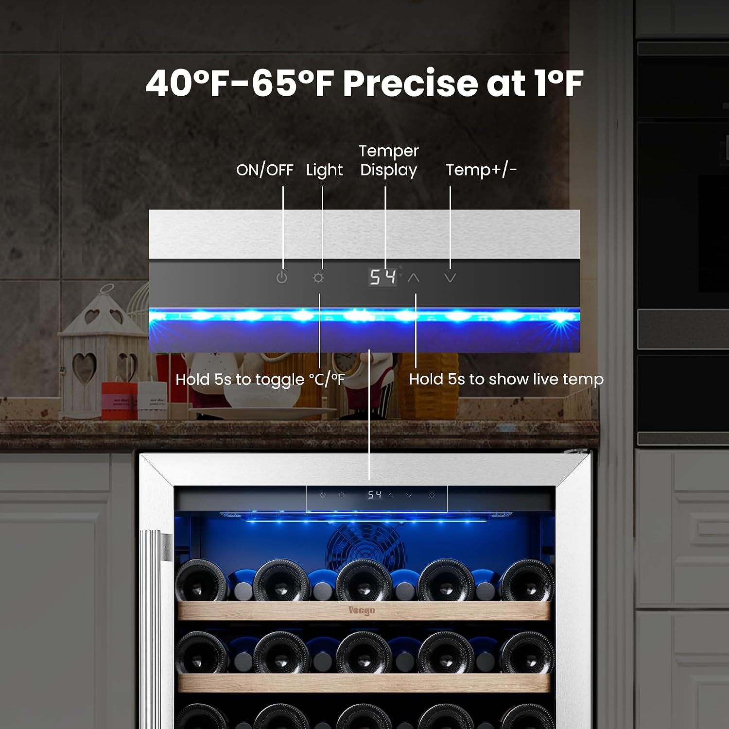 Refrigerador de Vinho Yeego -  - Wine And Beer Undercounter Fridge avaliação e preço