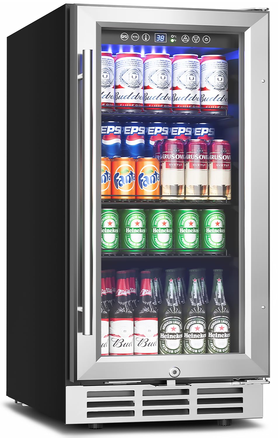 Refrigerador de Bebidas de 15  - Wine And Beer Undercounter Fridge avaliação e preço