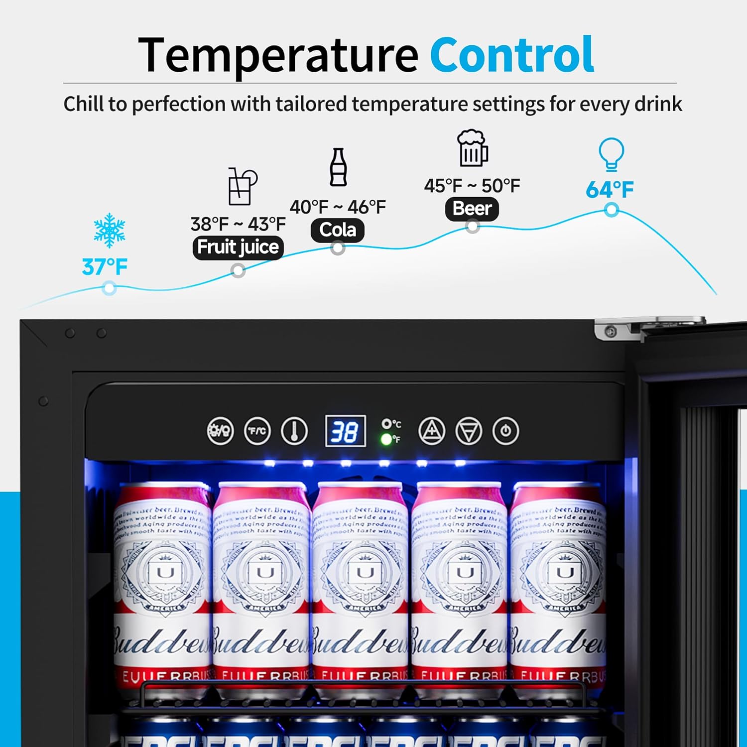 Refrigerador de Bebidas de 15  - Wine And Beer Undercounter Fridge avaliação e preço