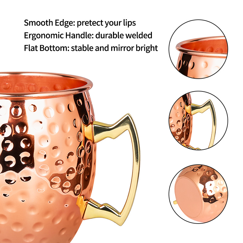 Moscou mule canecas de aço ino - Wine Beer Champagne avaliação e preço