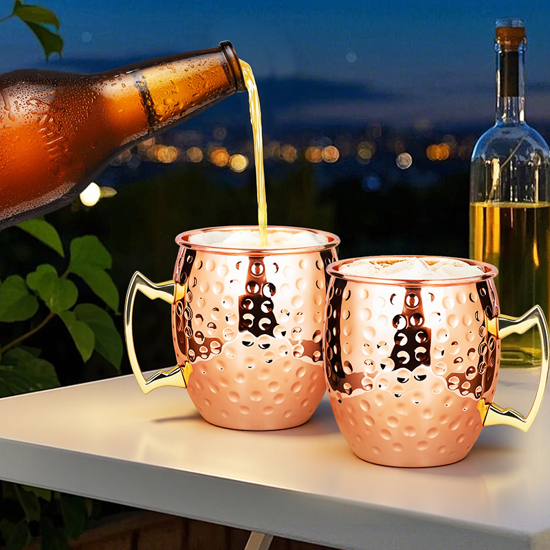 Moscou mule canecas de aço ino - Wine Beer Champagne avaliação e preço